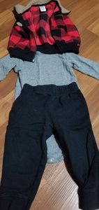 Carter's Baby Boy's 12M 3 Peice Outfit